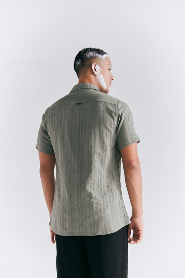 Men's Regular Fit Malachite Pistachio Green Shirt