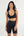 Black High Waisted Bike Short for Women