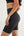 Black High Waisted Bike Short for Women
