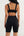 Black High Waisted Bike Short for Women