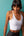 Ambrosia Women´s White Crop Top