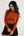 Hole terracotta Long Sleeve Women´s Sweatshirt
