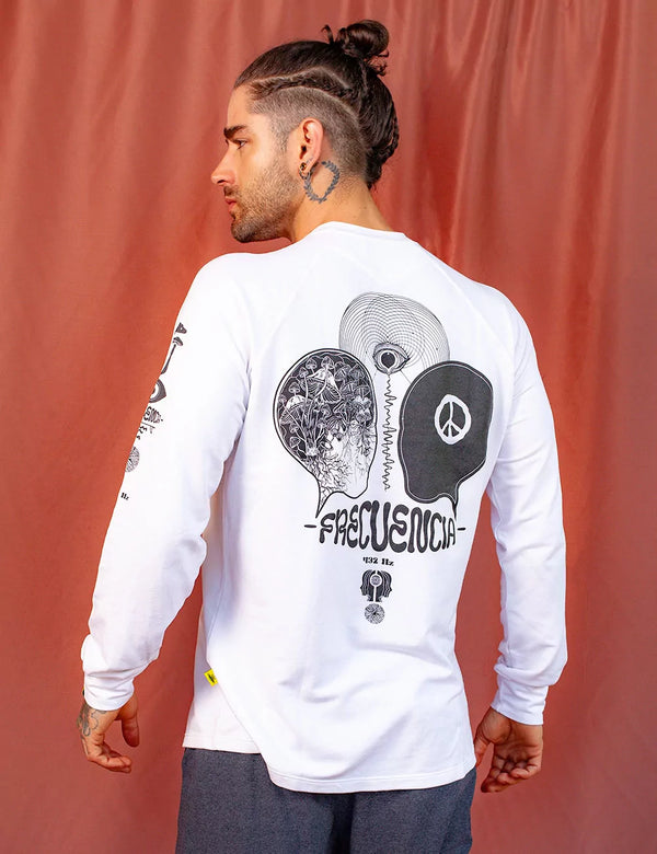Frequency Unisex Raglan Sleeve Sweatshirt