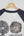 Setas Unisex Raglan Sleeve black Sweatshirt