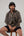 Yowie Men Oversize Military Green Shirt