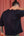 UFO Cropped Unisex Oversize black T-shirt