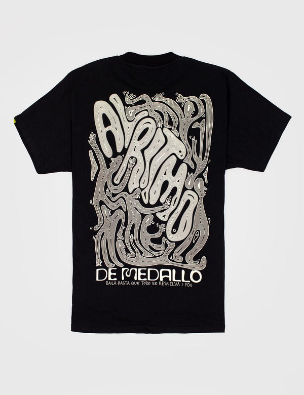 Men’s Soul Rhythm Black Regular-Fit T-Shirt