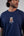 Canto a la luna Oversize Men Blue Navy T-shirt