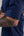 Canto a la luna Oversize Men Blue Navy T-shirt