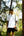 De La Tierrita Men´s Oversize white T-shirt