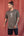 Growth Unisex Oversize Military Green T-Shirt