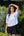 Live Cool Oversize white T-shirt Women
