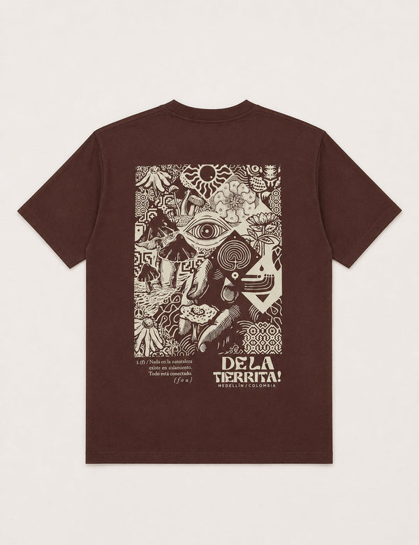 Siembra Chocolate Oversized T-Shirt Men's – FOU