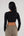 Net black Crop Top Long Women´s Sleeve
