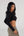 Net black Crop Top Long Women´s Sleeve