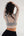 Glow Sheer off-white Long Sleeved Women´s Crop Top