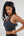 Noche Dark grey Women´s Crop top