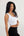 Sepiolita Women´s white Crop Top
