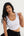 Sepiolita Women´s white Crop Top