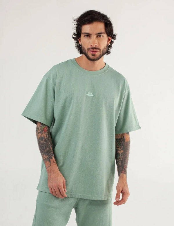 Renewal Men's Mint Green Oversize T-shirt