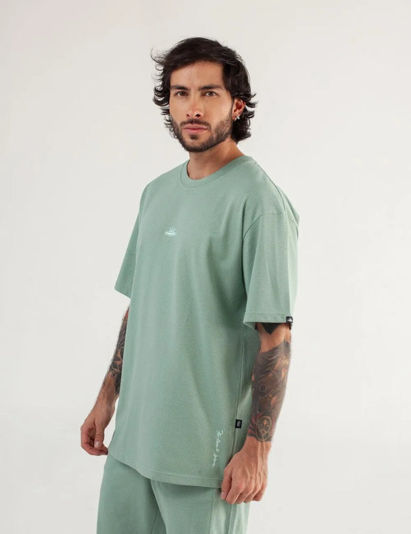 Renewal Men's Mint Green Oversize T-shirt