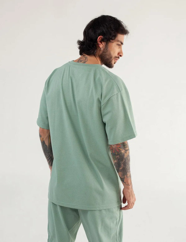 Renewal Men's Mint Green Oversize T-shirt