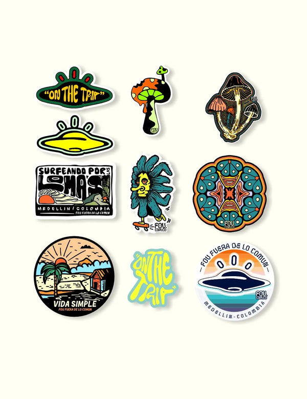 Sticker Pack – 5 Pieces