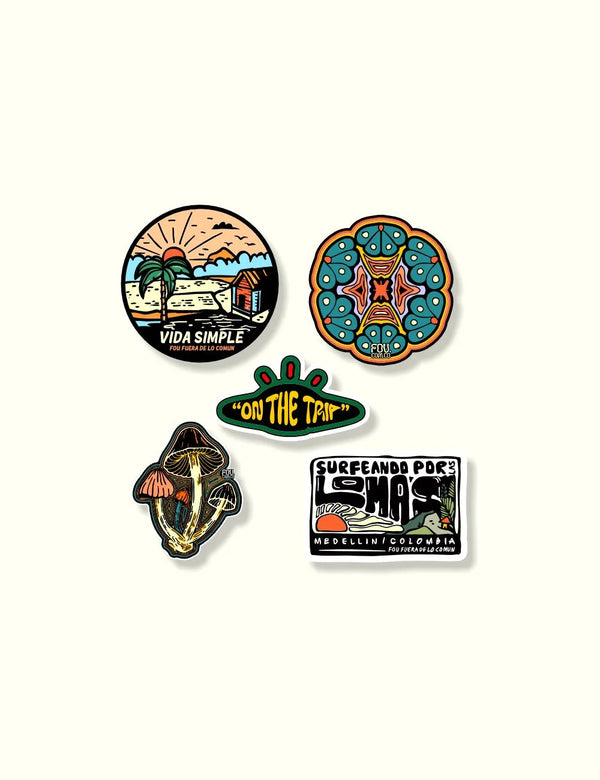 Sticker Pack – 5 Pieces
