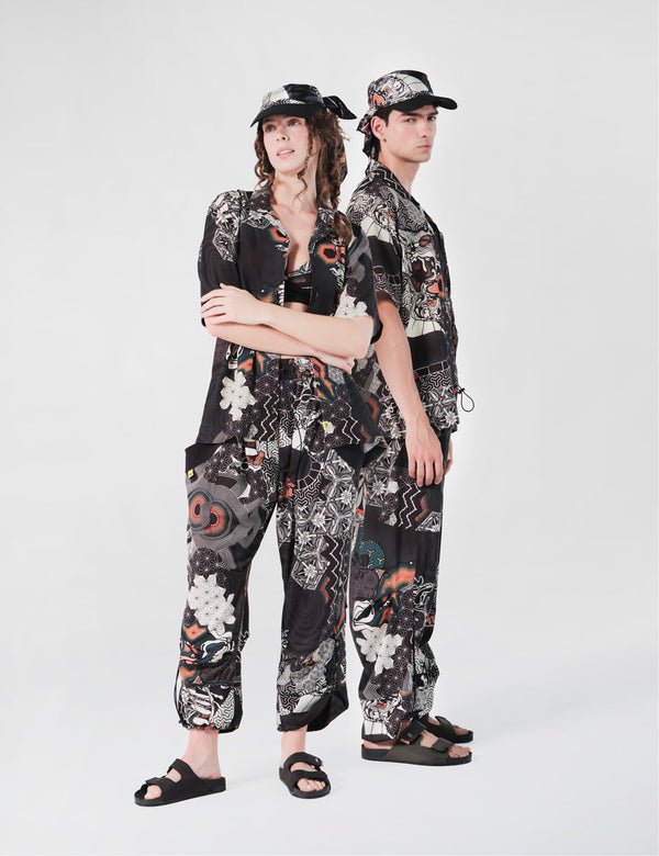 Amapola Multicolor Loose Fit Pants Men's – FOU