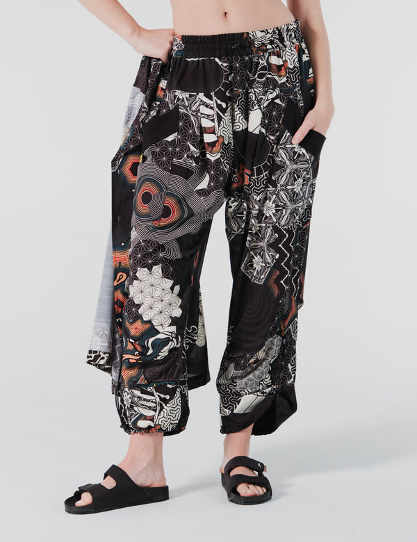 Amapola Multicolor Loose Fit Pants Women's – FOU