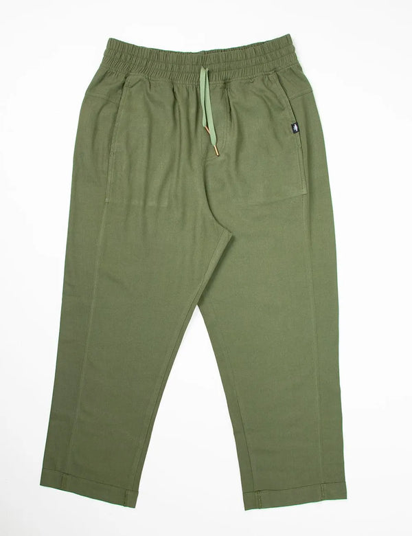 Men’s Bamboo Green Pine Chino Pants
