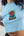 Women’s Lúpulo Light Blue High-Neck Crop Top