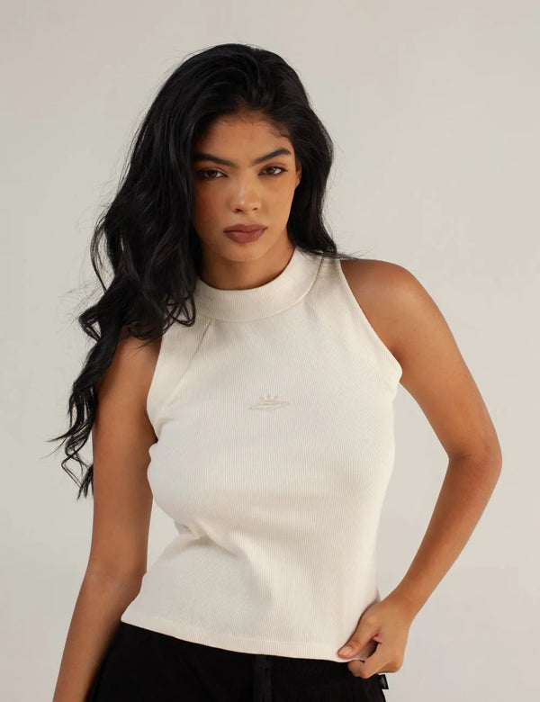 UFO off white High Neck Womens Tank Top