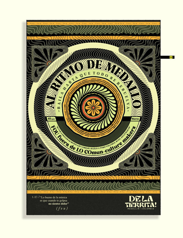Al Ritmo de Medallo 90 x 1.41 Microfiber Travel Towel – FOU