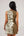 Bioma High Women Neck Short Green Military Dress