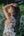 Bioma High Women Neck Short Green Military Dress