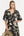 Savia Semi-Fitted Dress Black + Ecru Women