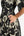 Savia Semi-Fitted Dress Black + Ecru Women